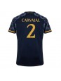 Real Madrid Daniel Carvajal #2 Replika Borta Kläder 2023-24 Kortärmad